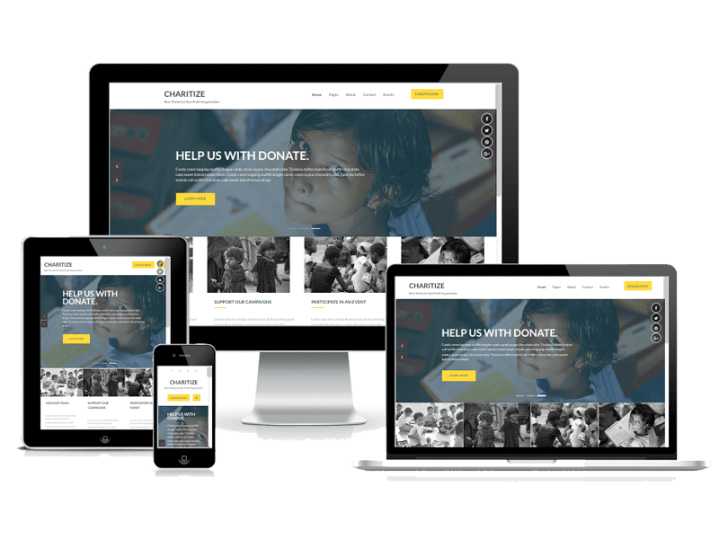 Premium WordPress Themes: Charitize Pro