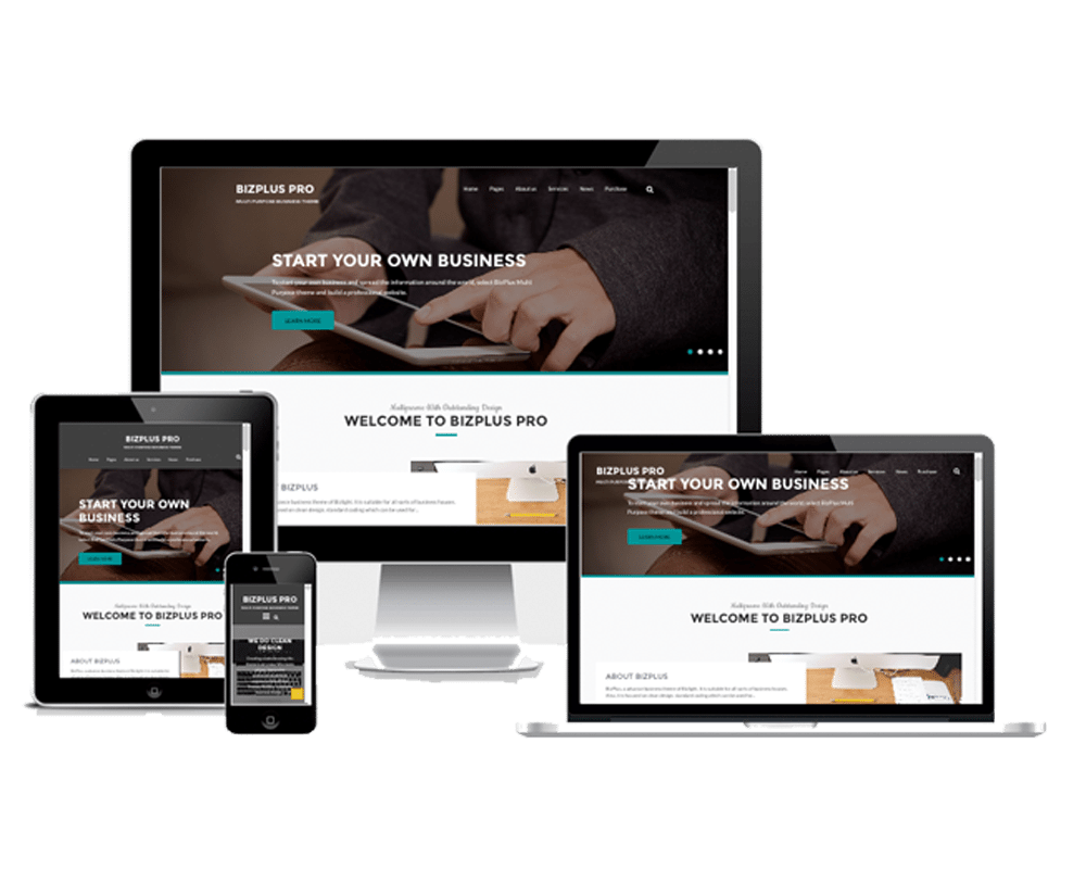 Premium WordPress Themes: BizPlus Pro