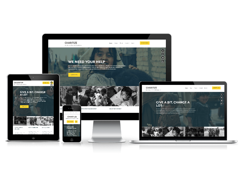 Free Non-Profit Organizations Theme charitize