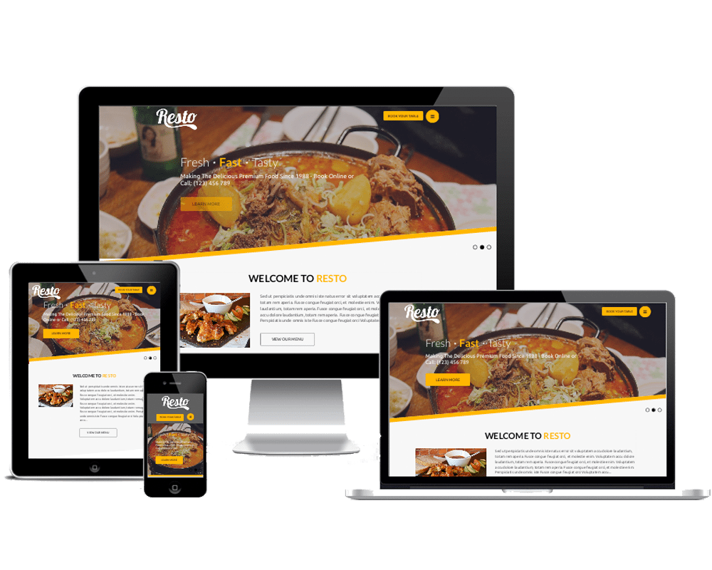 Premium WordPress Themes: Resto Pro