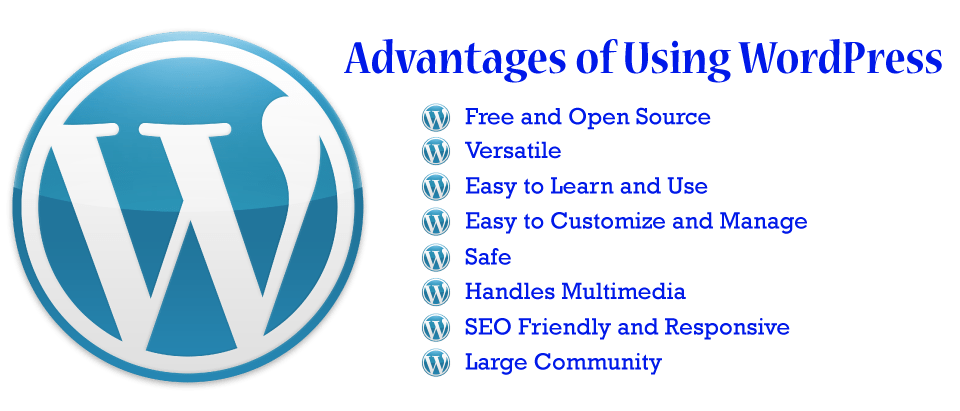 using wordpress advantages