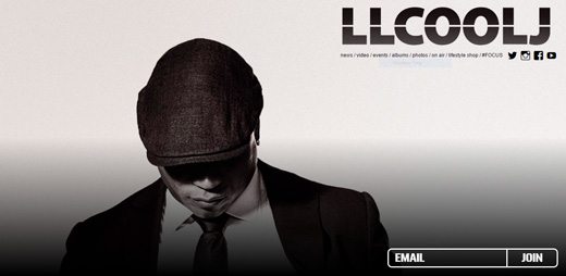 notable websites using wordpress: LL Cool J