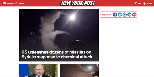 notable websites using wordpress: New York Post