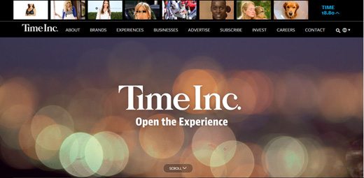 notable websites using wordpress: Time Inc