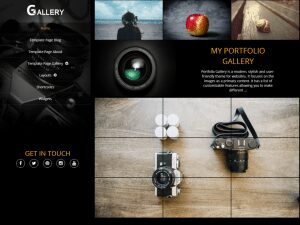free photography theme for wordpress portfolio gallery