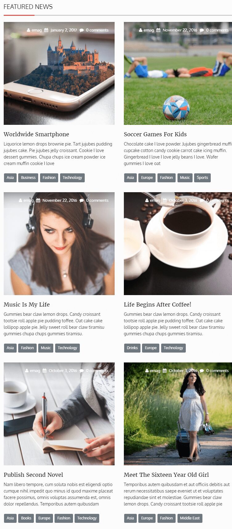 free wordpress news theme