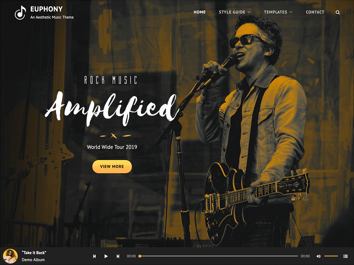 good wordpress themes for artists