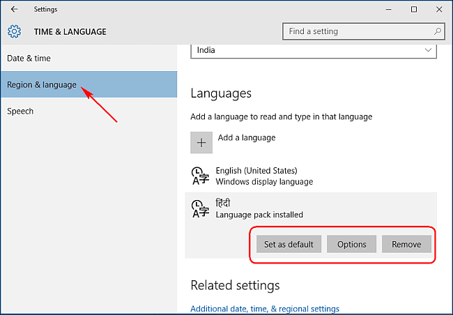 How To Set Default Language