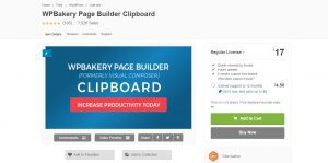 Clipboard WPBakery page bulder Add-on