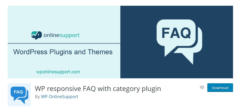 WP Resposive faq
